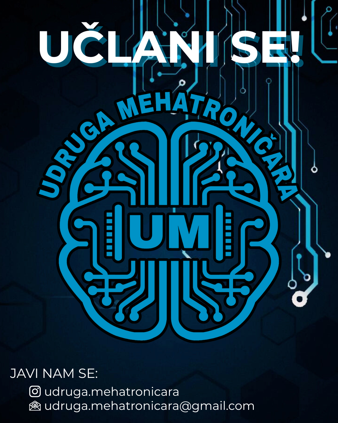 Pridruži se našoj studentskoj udruzi!